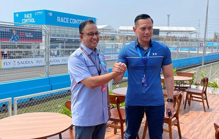 AHY Nonton Langsung Formula E: Saya Mendukung Nyck De Vries