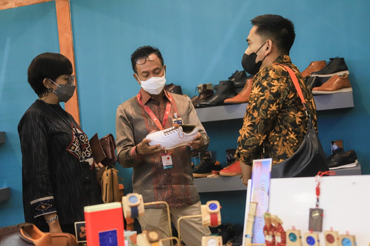 BRI Hadirkan Akses Pembiayaan bagi UMKM di Event Karya Kreatif Indonesia 2022