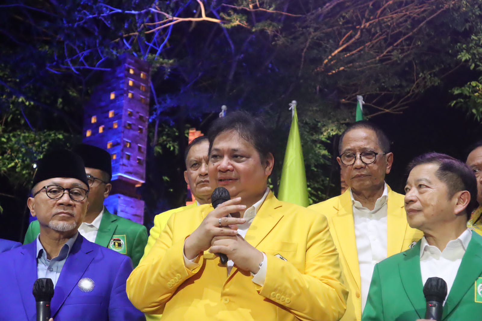 Koalisi Indonesia Bersatu Ijab Qabul, Golkar Tanda Tangan Kerjasama