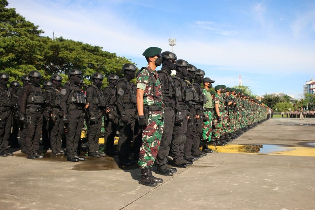 Pasukan TNI Siap All Out Amankan PM Australia saat Berkunjung di Makasar