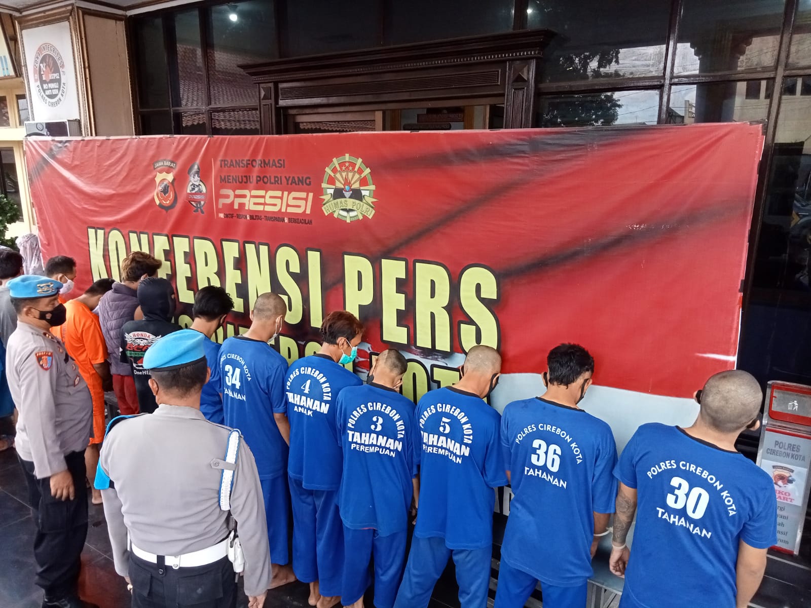 Polres Cirebon Kota Ungkap 22 Kasus Selama Operasi Libas Lodaya 2022