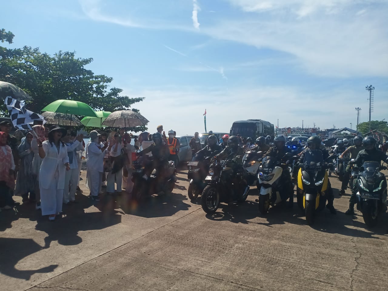 Sail and Touring Sekesler Siliwangi Resmi Dilepas, HDCI Kota Cirebon Kawal Irdam Lalui Jalur Darat