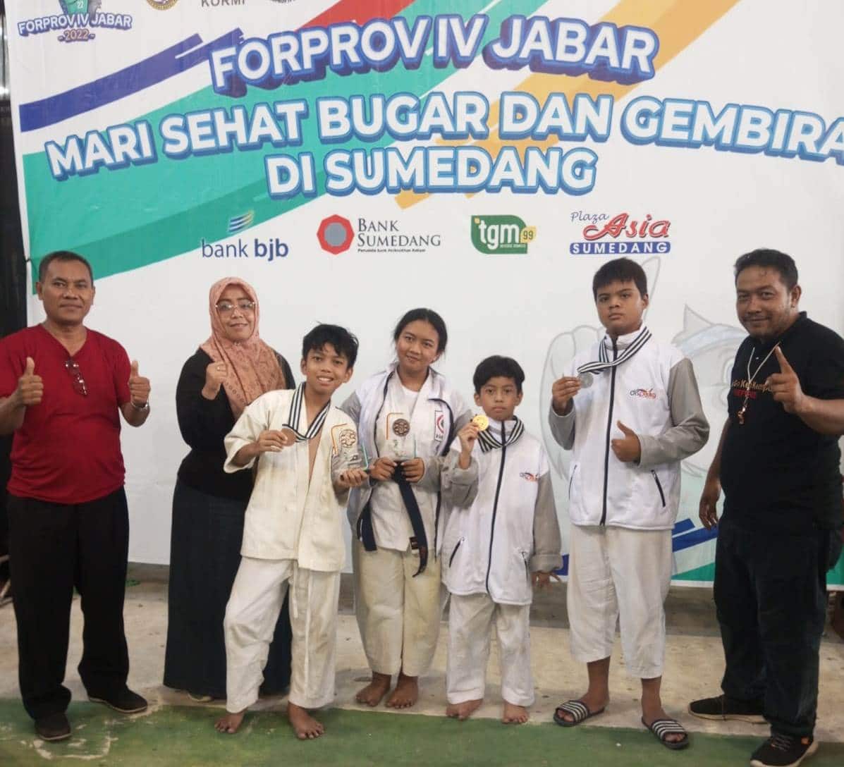 Atlet Kempo Kota Cirebon Raih 2 Perak, 4 Perunggu di Forprov IV Jawa Barat