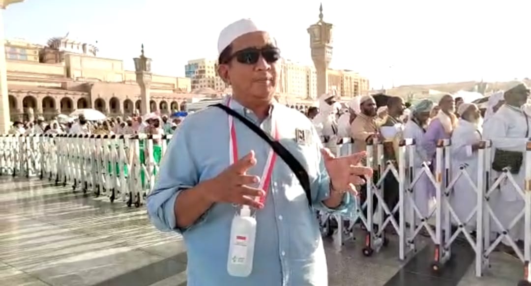 Suhu di Madinah Sangat Panas, Jamaah Haji Dianjurkan Harus Selalu Pakai Ini