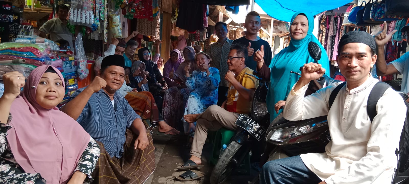 Nasib Pedagang Pasar Jungjang Terombang-ambing