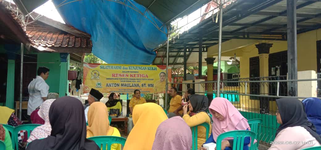 Reses di Kelurahan Kenanga, Anton Siap Kawal Aspirasi para Konstituen