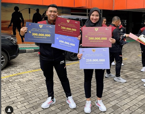 Intip Bonus SEA Games Dewi Laila Mubarokah, Petembak Asal Cirebon Peraih Emas