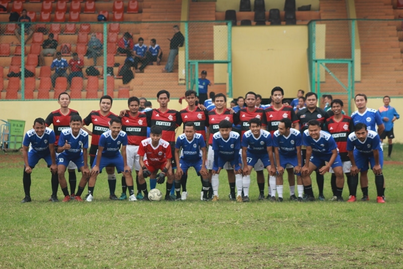 Laga Persahabatan Sepak Bola, Igronas Kota Cirebon vs Kabupaten Cirebon Berakhir Imbang