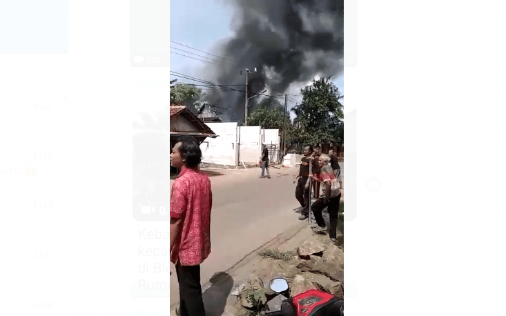 Rumah Ludes Terbakar di Japura Lor Pangenan, Kerugian Diperkirakan Rp300 Juta