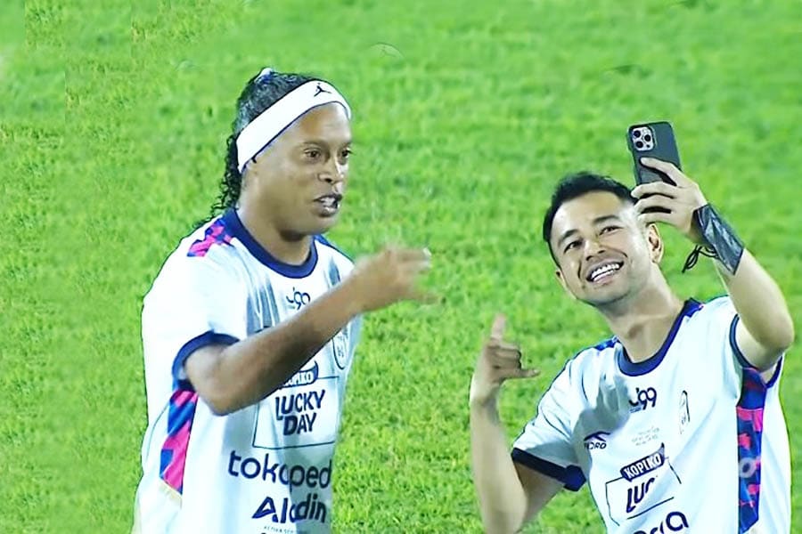 Ronaldinho Bermain untuk RANS Nusantara, Rafi Ahmad Ternyata Ketakutan