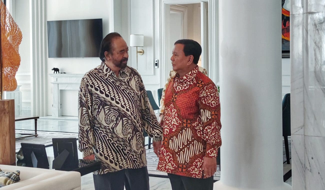 Berbeda dengan Analisa Pengamat, Prabowo dan Surya Paloh Punya Tujuan yang Sama