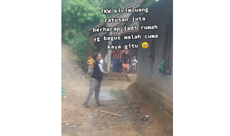 Viral! Diduga TKW Ngamuk di Kampung Halaman, Sudah Habis Ratusan Juta