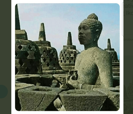 Stupa Borobudur Diedit Wajah Jokowi, Polisi Cari Pengedit Foto, Roy Suryo Kasih Penjelasan Begini