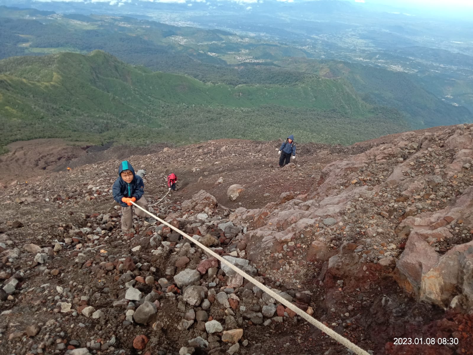 Para Pendaki Cilik Kota Cirebon