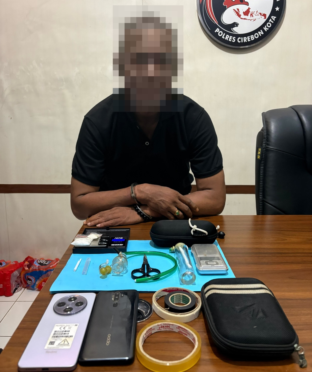 Berawal dari Laporan Warga, Rumah di Harjamukti Digerebek Polisi, Sabu 15 Gram Diamankan