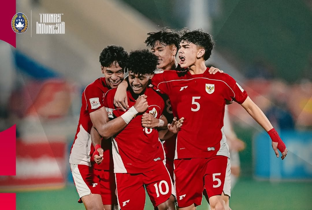 Kalahkan Honduras 2-1, Indonesia Tim Asal ASEAN Pertama yang Menang di Piala Dunia U-17