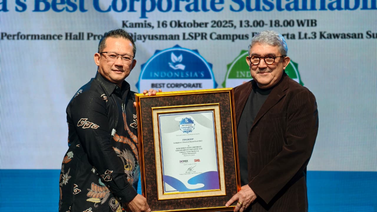 FIFGROUP Raih Penghargaan dalam Ajang Indonesia Corporate Sustainability Initiatives 2025