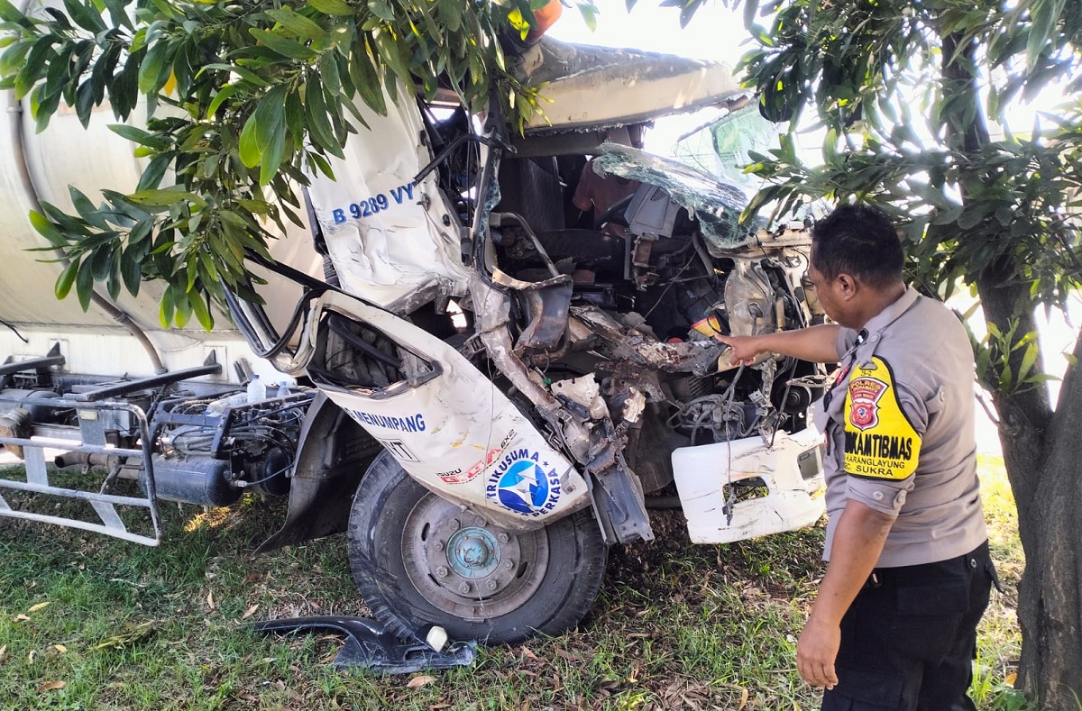 Kecelakaan di Pantura Indramayu, 2 Orang Meninggal Tertabrak Truk Tangki