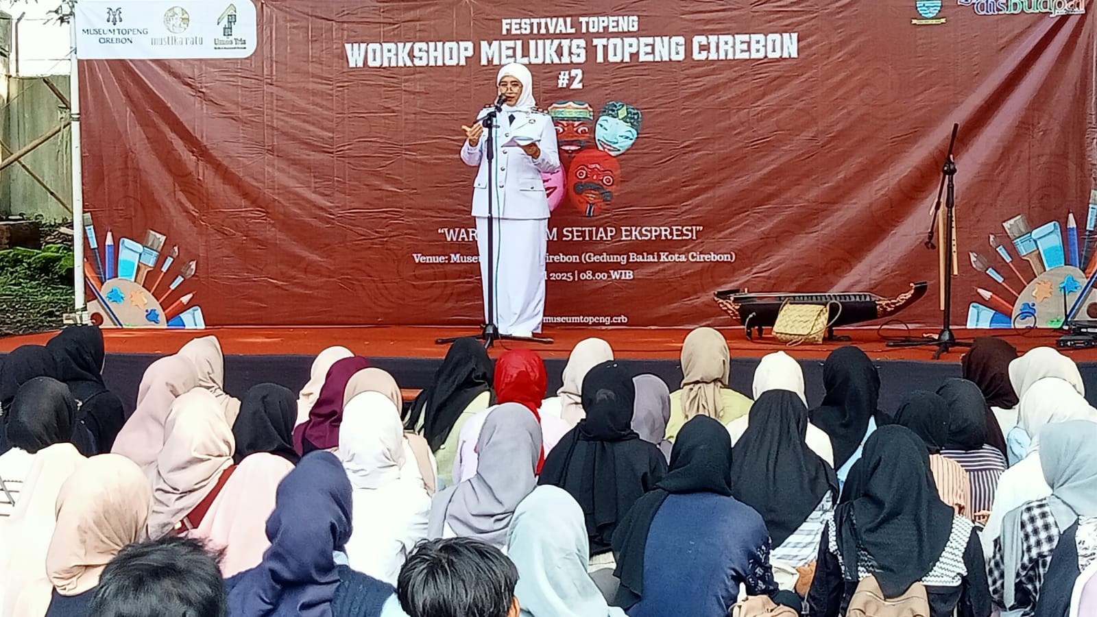Cirebon Mask Festival 2025, Wakil Walikota: Budaya Unsur Utama Pembagunan Kota Kedepan