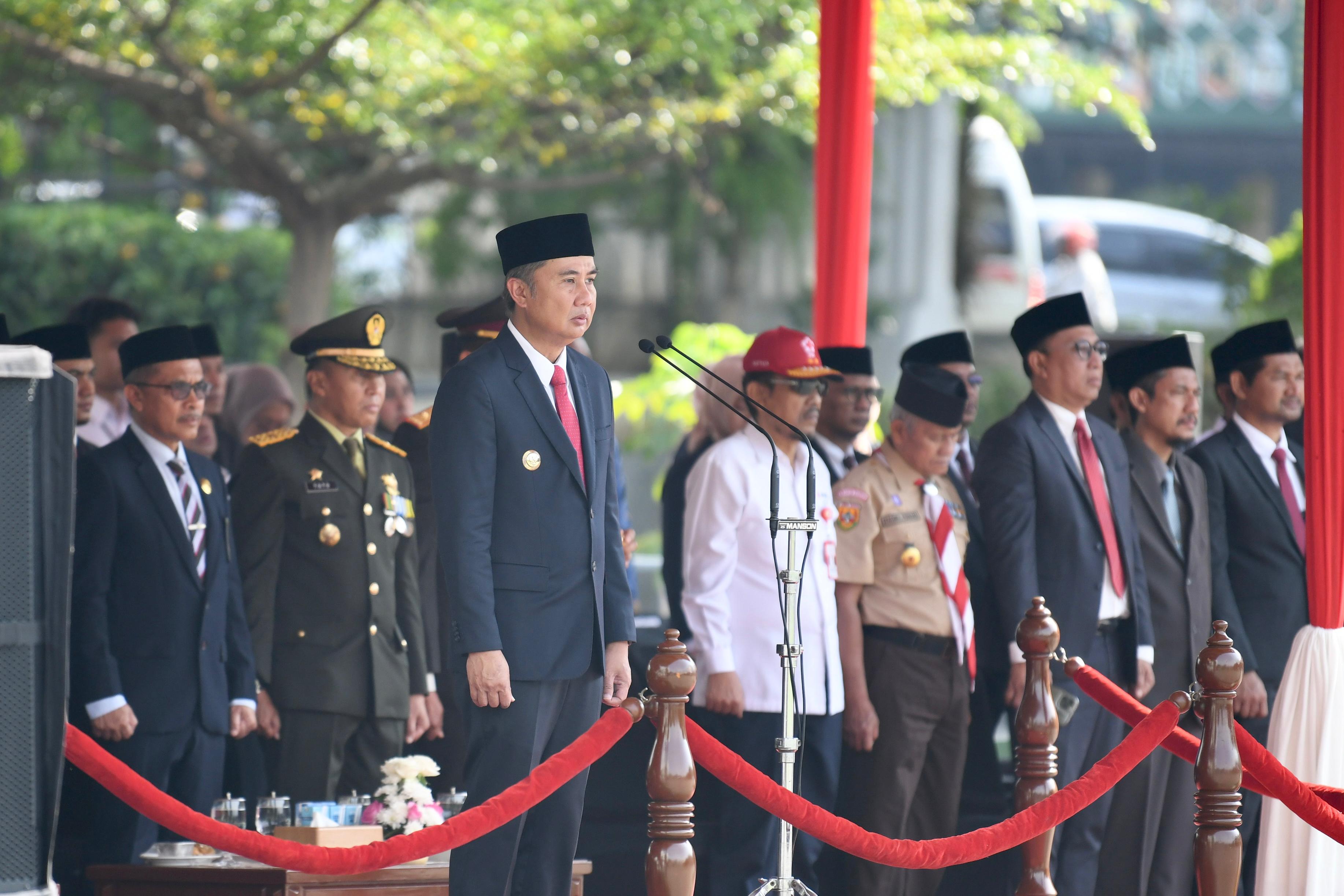 Bey Machmudin Pimpin Upacara Peringatan Hari Kesaktian Pancasila 