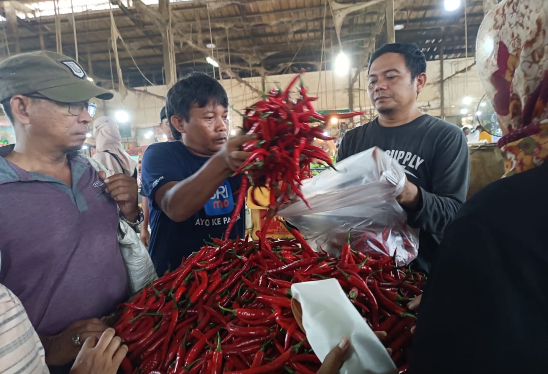 Cabai Merah Jadi Penyumbang Inflasi Tertinggi di Kota Cirebon