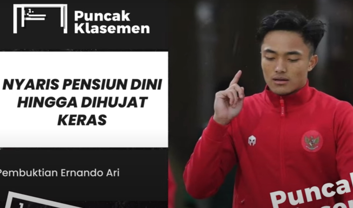 Terancam Pensiun Dini, Kisah Ernando Ari sebelum jadi Kiper Utama Timnas Indonesia