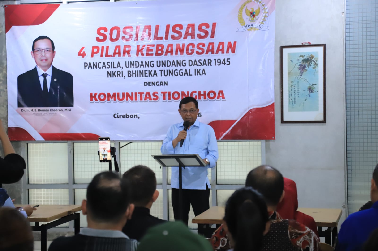 Kang Hero  Sosialisasi 4 Pilar MPR bersama Komunitas Tionghoa