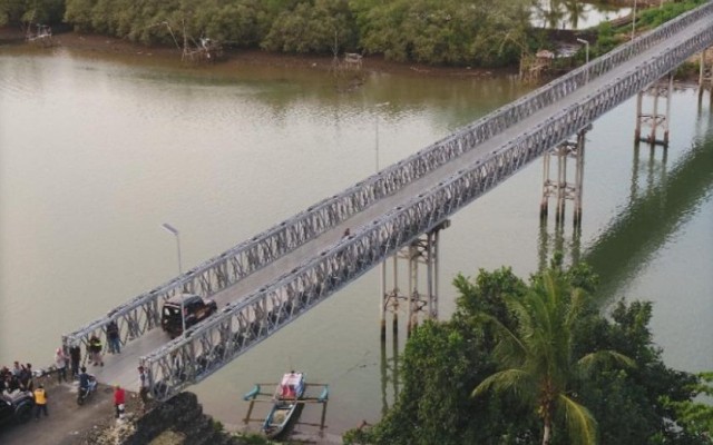 Sambut Rute Penerbangan Kertajati-Nusawiru, Telah Dibangun Jembatan Ikonik di Jabar