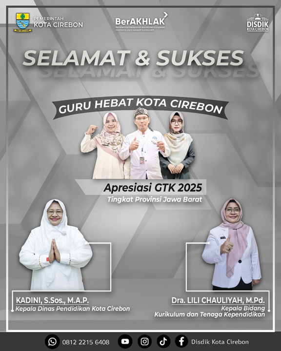 Tiga Guru Cirebon Tembus Tiga  Besar Apresiasi GTK Jabar 2025