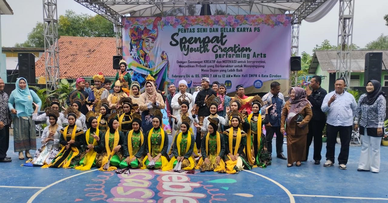 Pensi ‘Spenpart Youth Creation’ Sukses Digelar SMPN 4 Cirebon