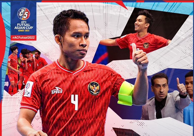 Jadwal Timnas Futsal Indonesia vs Jepang di Perempat Final Piala Asia Futsal 2022