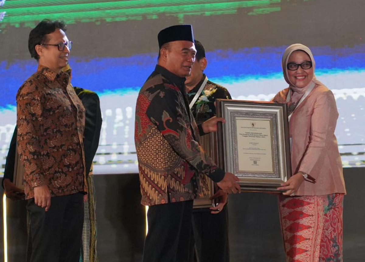 Provinsi Jabar Dinobatkan Jadi Tim Pembina KKS Terbaik 1 Tahun 2023