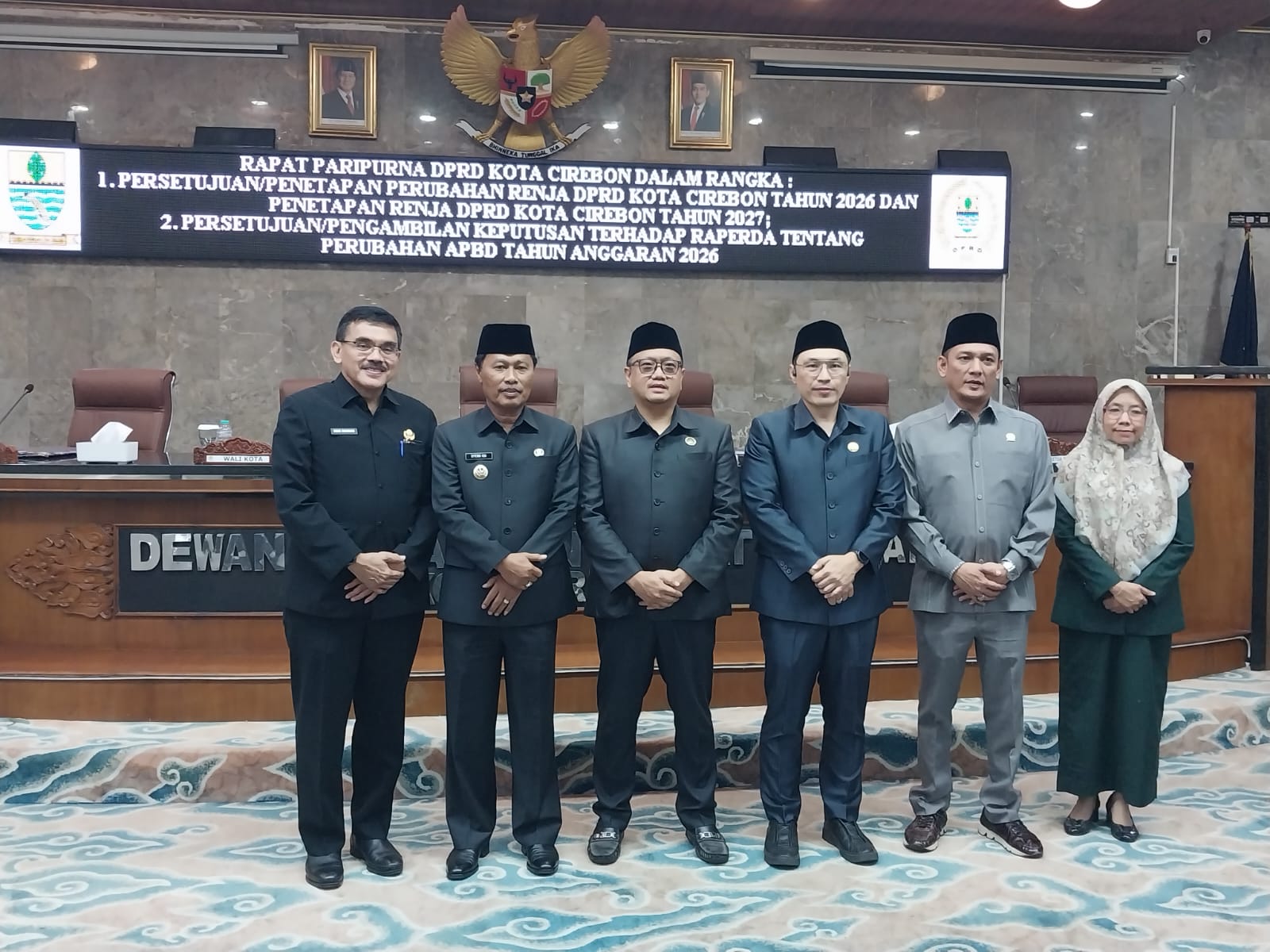 DPRD dan Pemkot Cirebon Sepakati Raperda Perubahan APBD 2026