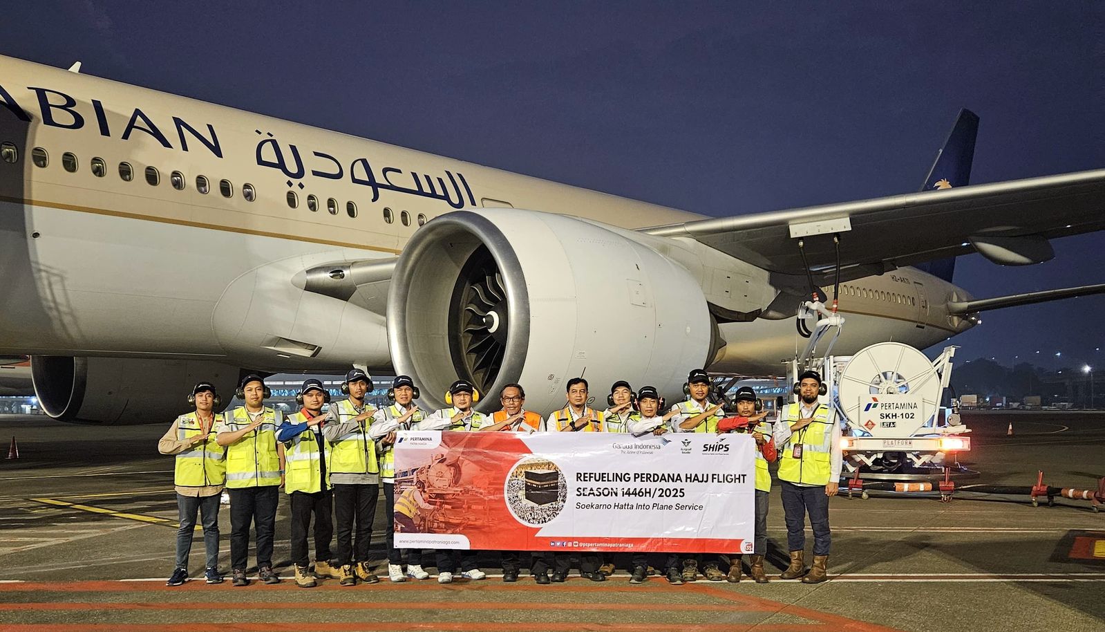 Pertamina Patra Niaga Regional JBB Pastikan Stok Avtur Penerbangan Haji Tahun 2025 Aman