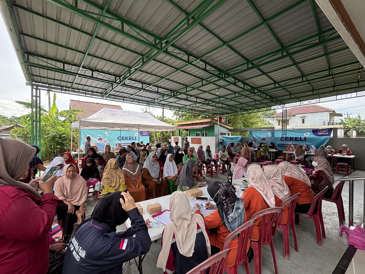  Cek Kesehatan Gratis dari PT S2P - PLTU Cilacap Dorong Edukasi Kesehatan Warga