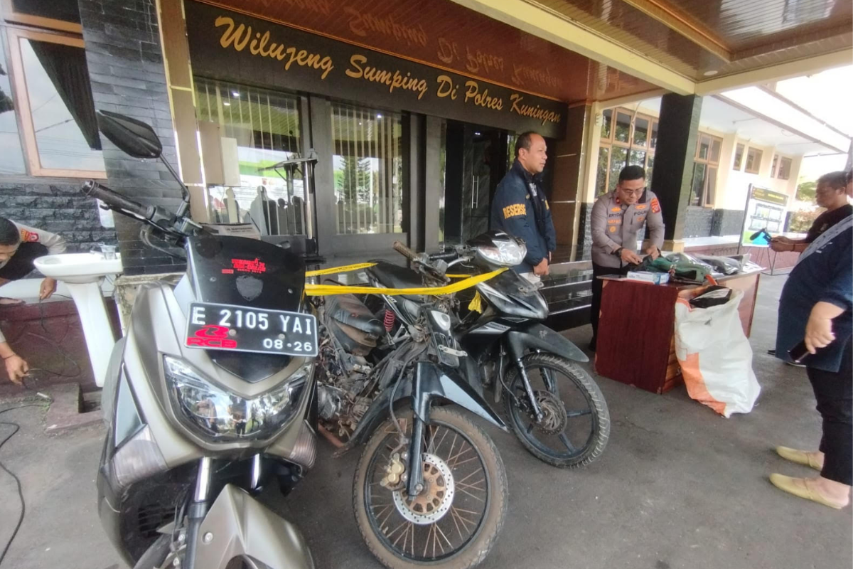 2 Pelaku Curanmor di Kuningan Ditangkap Polisi, Motor Curian Berhasil Diamankan