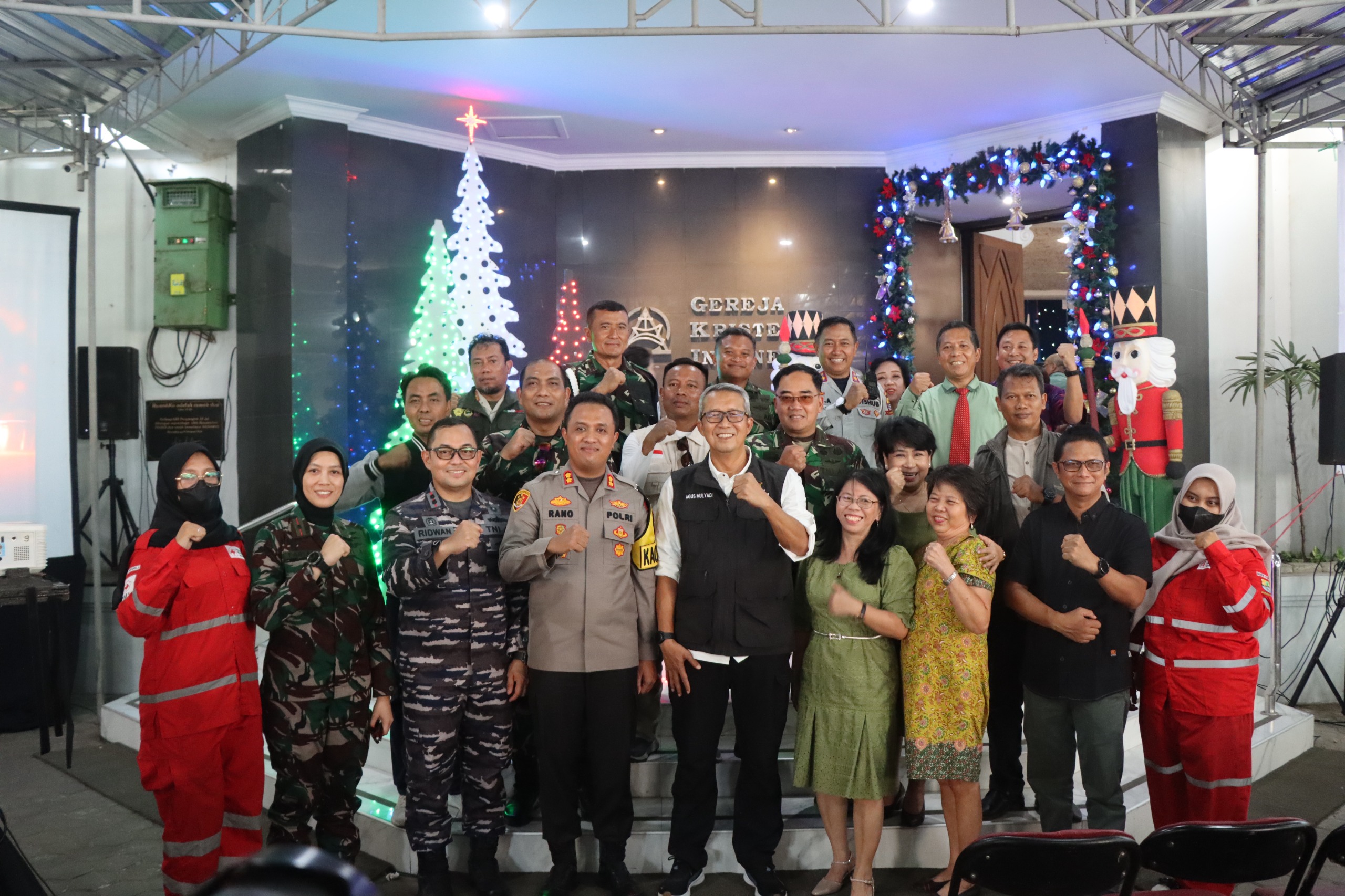 Kapolres Cirebon Kota Bersama Forkopimda Laksanakan Monitoring Pengamanan Malam Natal