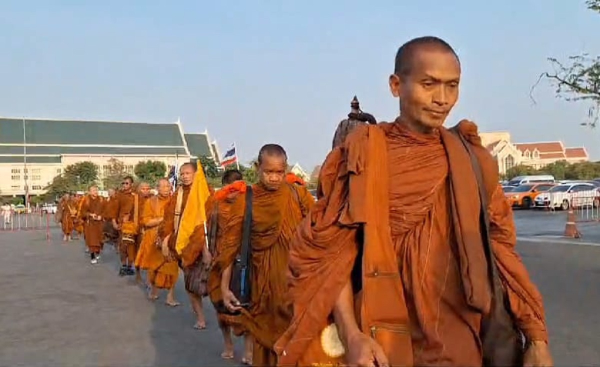 Perjalanan 38 Biksu Thudong dari Thailand ke Borobudur Dimulai Hari Ini