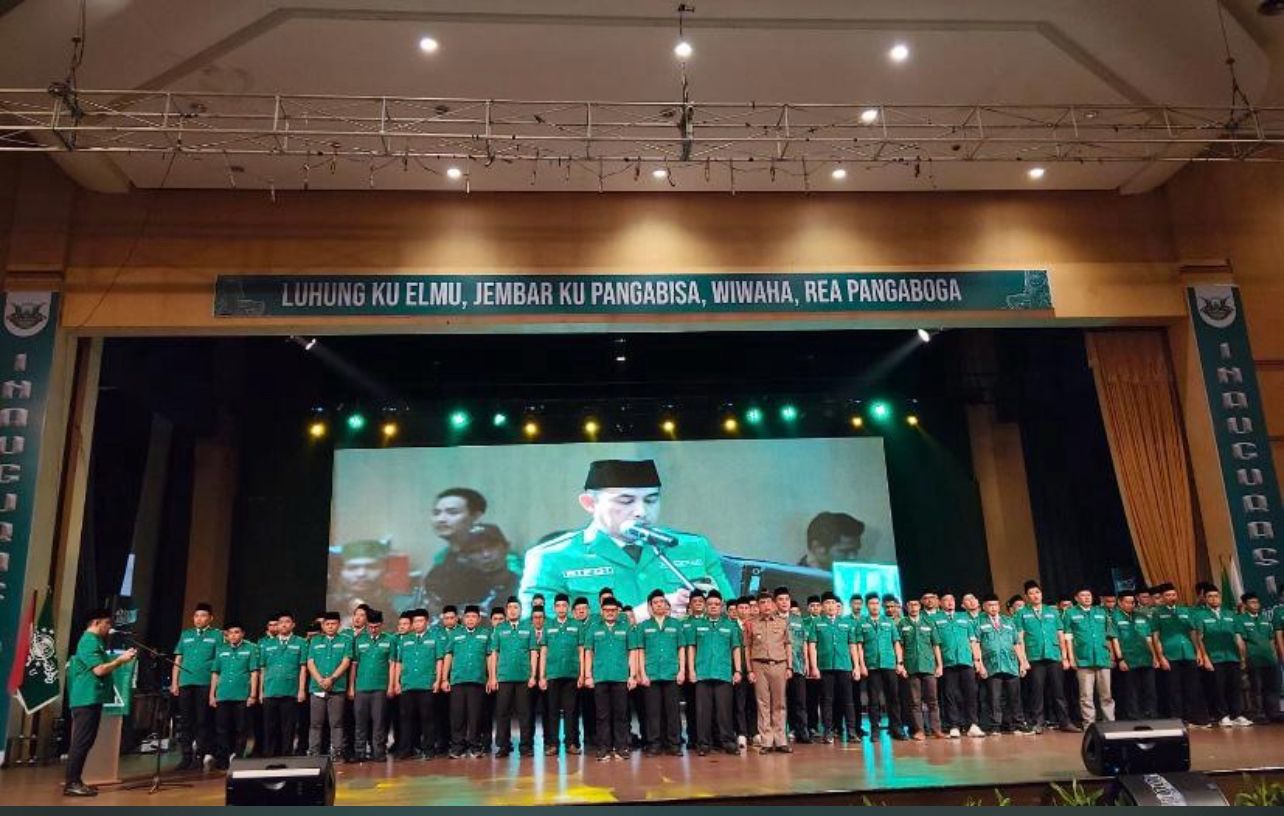 GP Ansor Jawa Barat Gelar Inaugurasi Pelantikan dan Pengukuhan Anggota