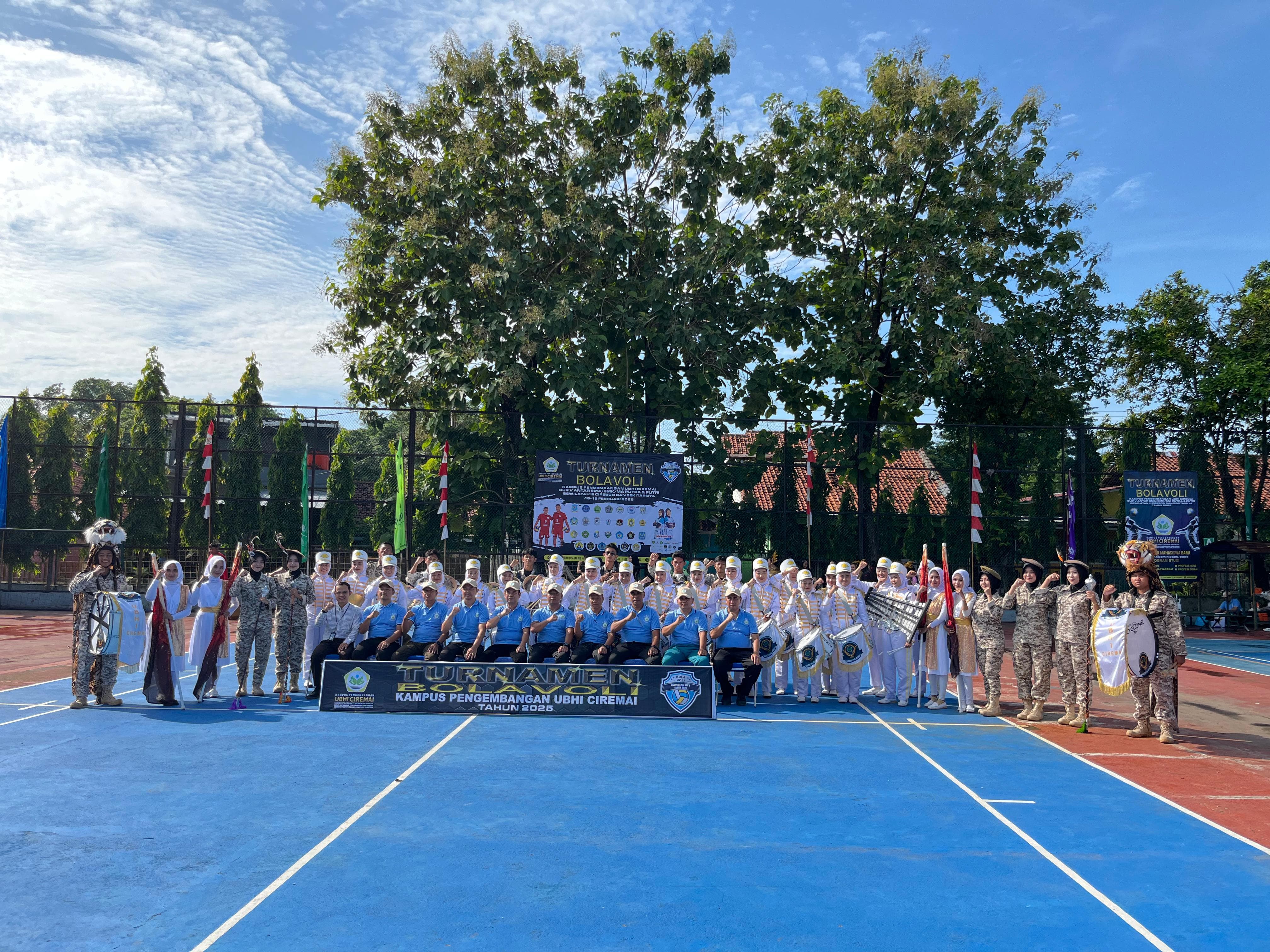 40 Tim Berlaga di Turnamen Voli UBHI Ciremai Cup V
