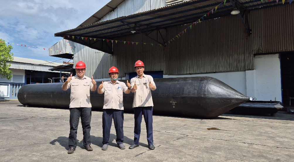 100 Persen Produksi Dalam Negeri, SLP Rubber Airbag Siap Bersaing di Mancanegara