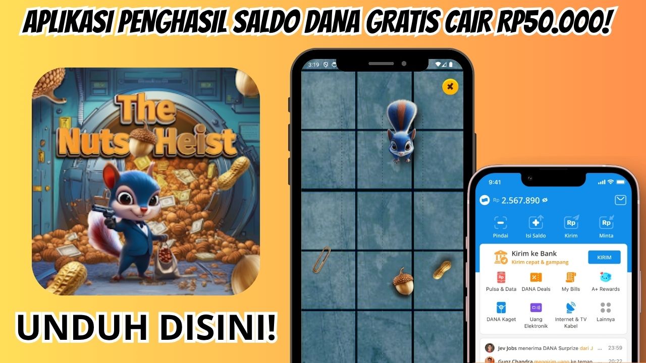 Dapat Saldo Dana Gratis Rp50.000 Modal Main Aplikasi Penghasil Saldo Dana Gratis Ini! Unduh Disini Sekarang