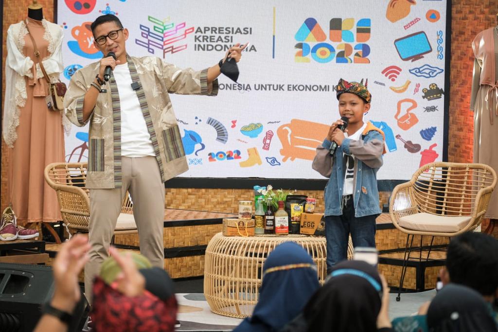 Ketemu Farel Prayoga, Menparekraf Harap Musik Dangdut Indonesia Bisa Mendunia 