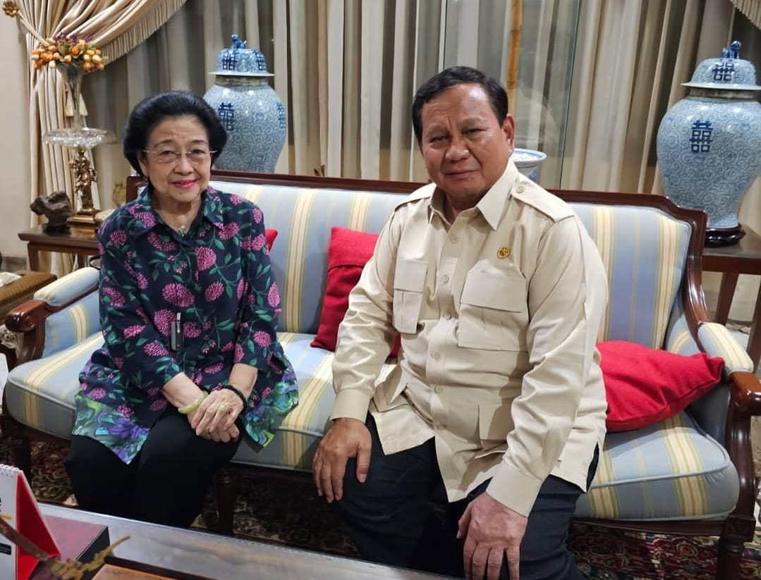 Prabowo Subianto dan Megawati Soekarnoputri Bertemu, Penasaran Apa Saja yang Dibicarakan? Begini Kata Dasco