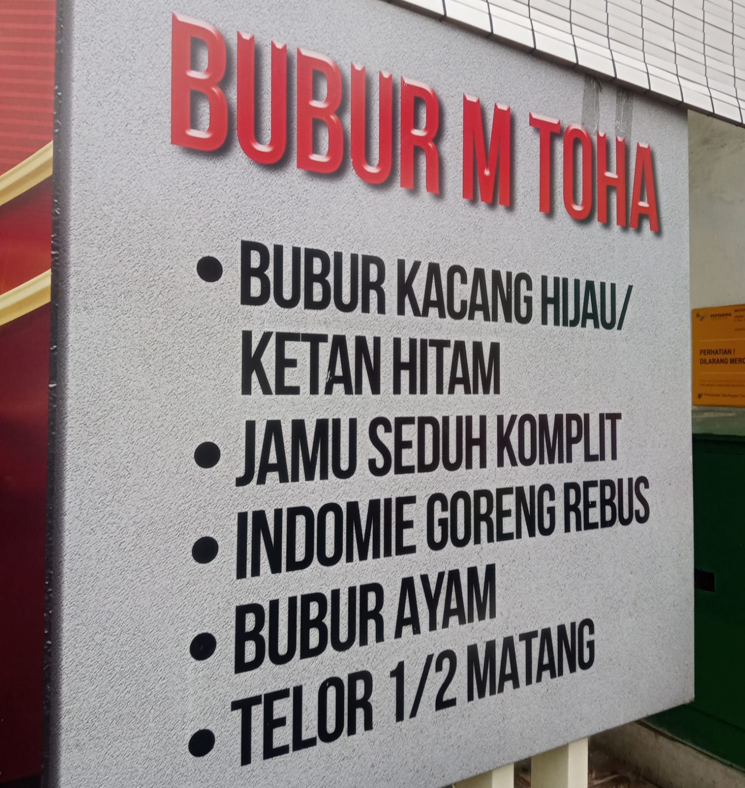 Kuliner Malam di Cirebon, Bubur M Toha yang Sudah Sangat Melegenda 