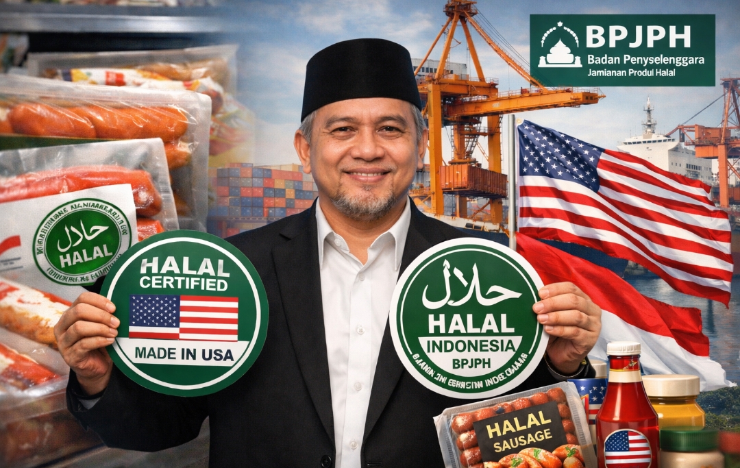 BPJPH: Label Halal AS dan Indonesia Berdampingan di Produk Impor