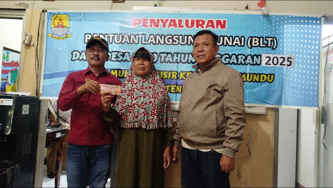 BLT Dana Desa Mundupesisir 2025 Cair, Lansia dan Disabilitas Jadi Prioritas