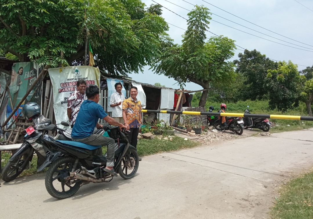 Cegah Pembuangan Sampah Liar Kembali Marak, Portal Permanen Dipasang di Pesisir Kesenden