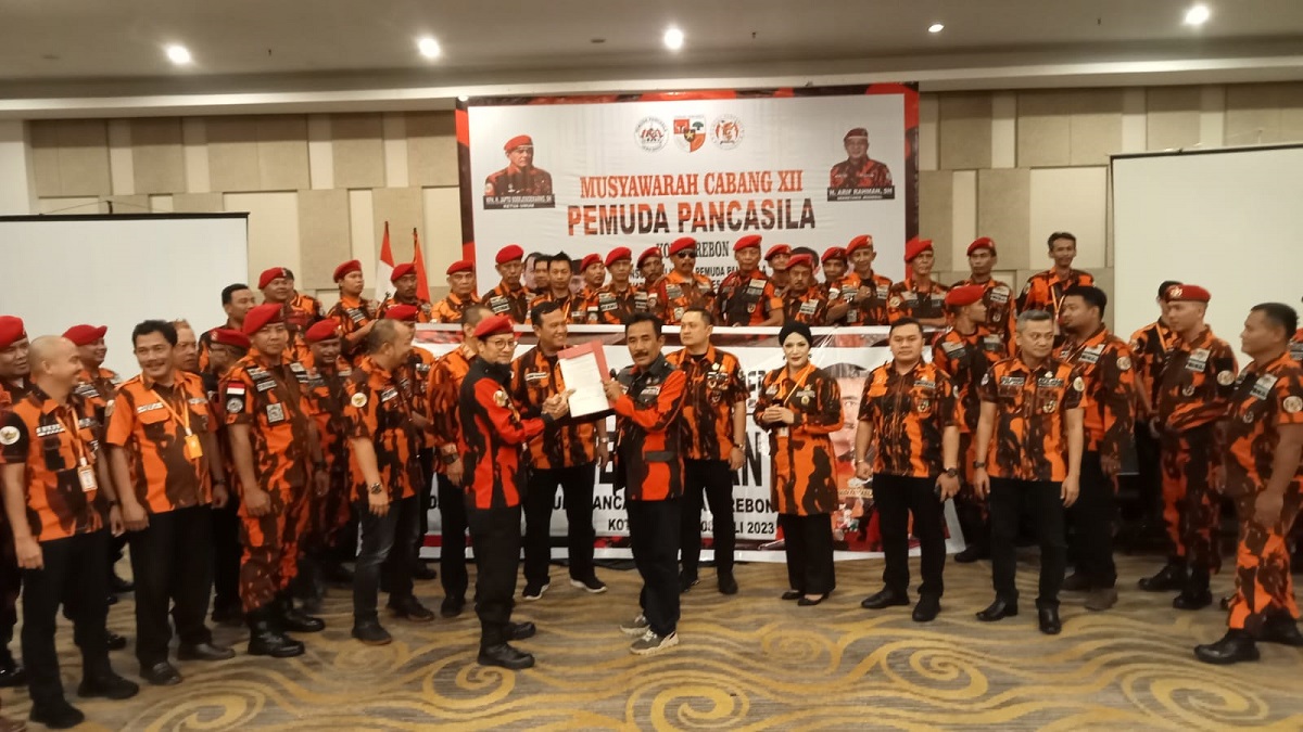 5 Kali, Heri Hermawan Kembali Terpilih Jadi Ketua MPC Pemuda Pancasila Kota Cirebon