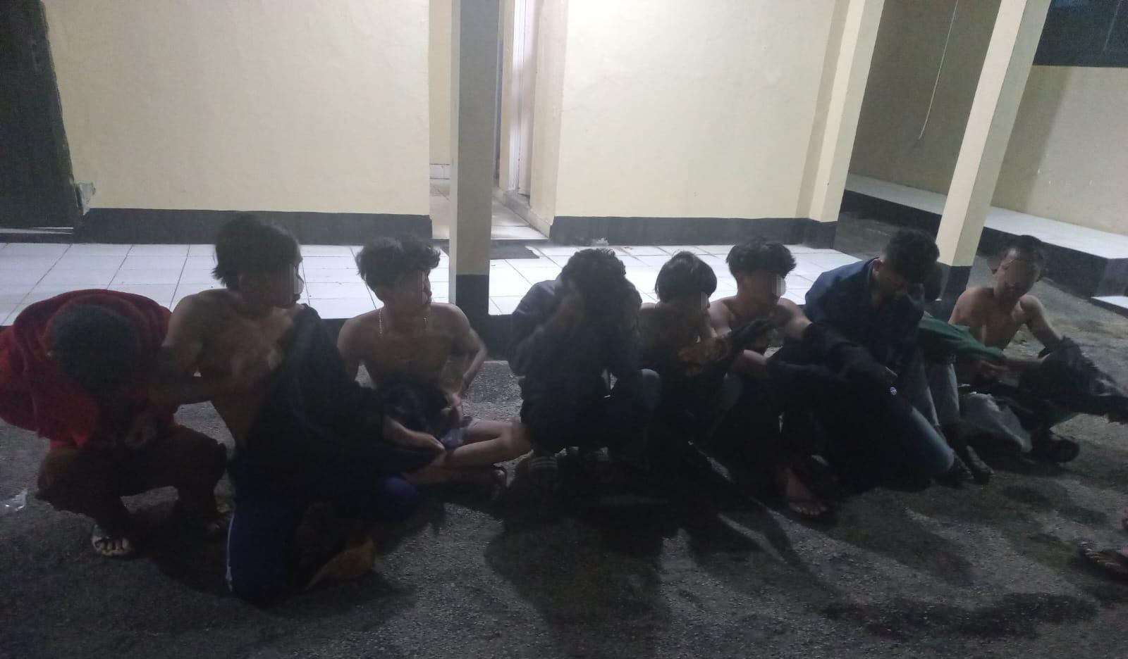 12 Pemuda Diamankan Polsek Seltim, Diduga Hendak Tawuran, Sempat Kebut-kebutan di Penggung